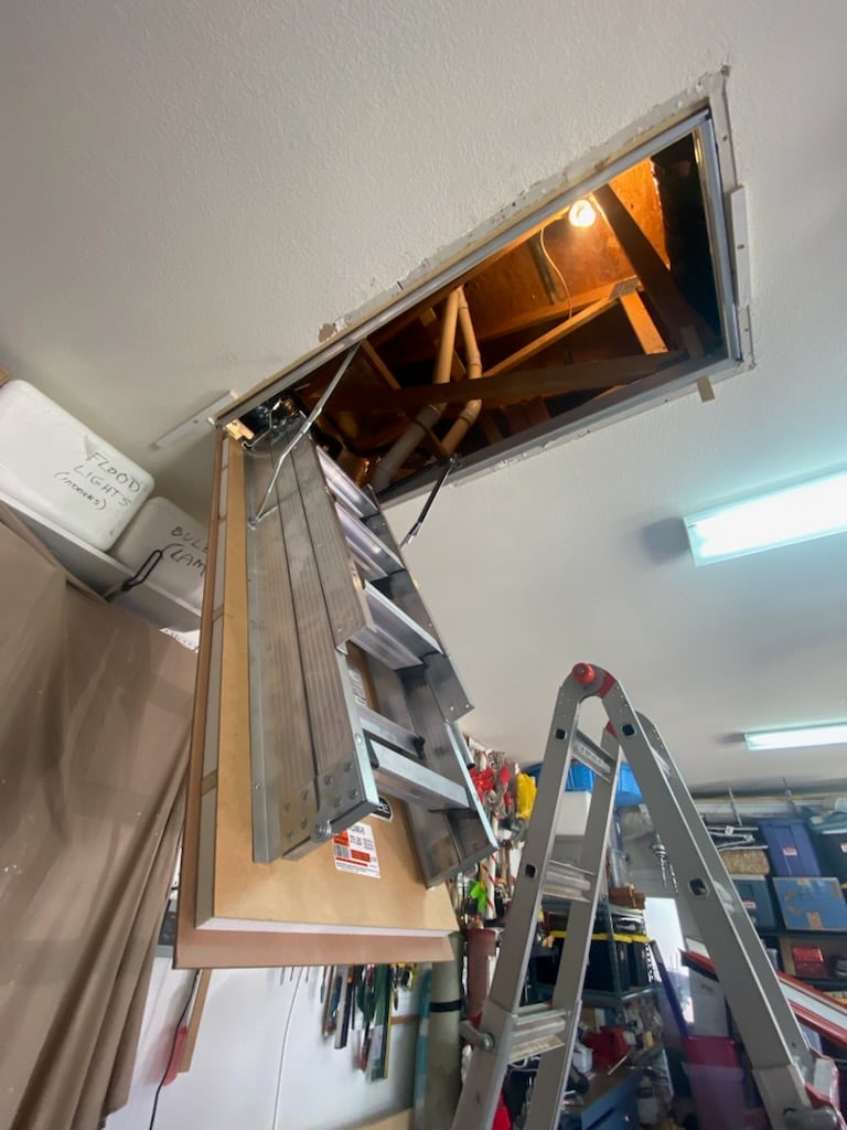 Attic Ladder Installation in Prescott