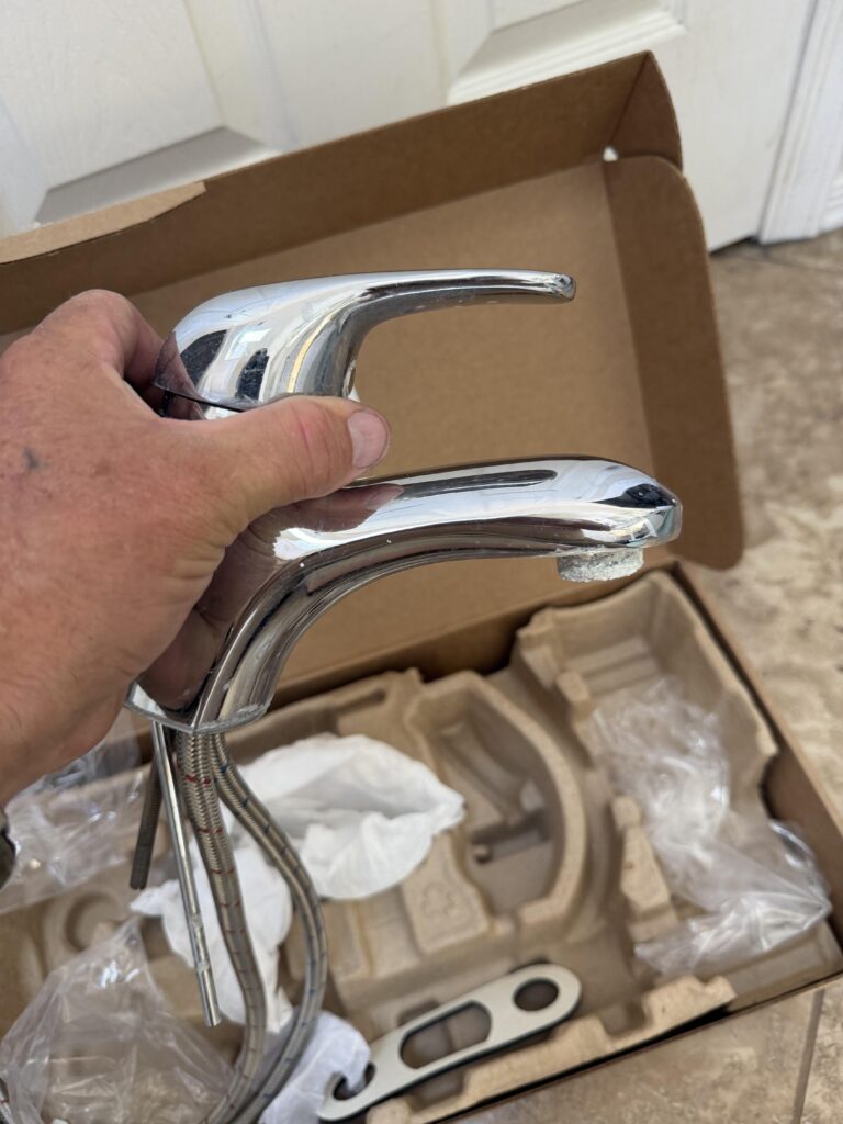 Faucet Replacement in Prescott — bathroom faucet installation