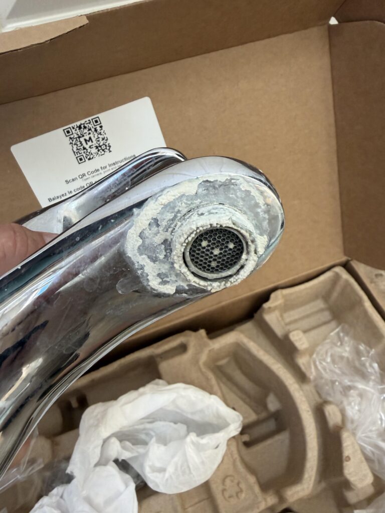 Faucet Replacement in Prescott — hard water faucet solution