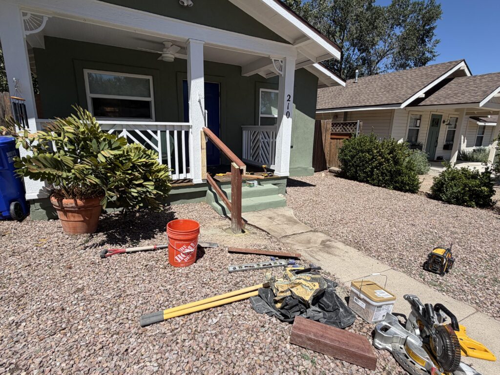 Wood Handrail Installation in Prescott — prescott