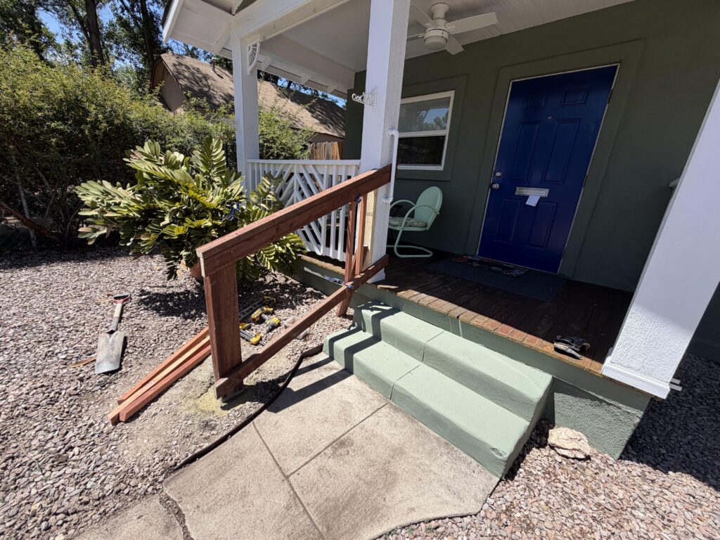Wood Handrail Installation in Prescott — Prescott Handyman