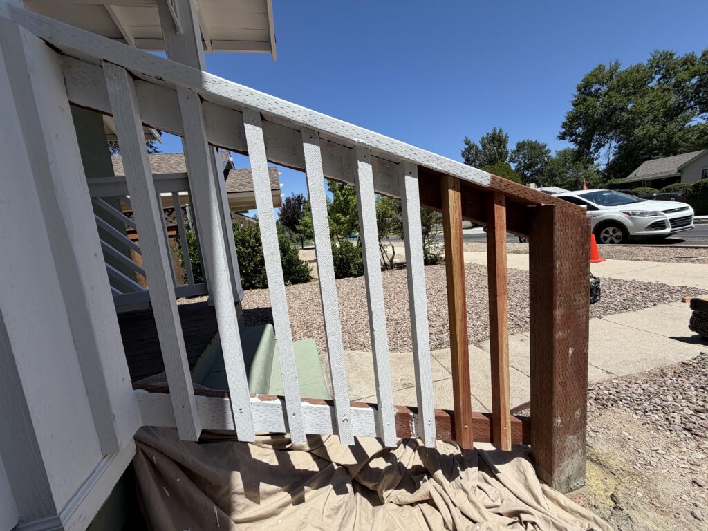 Wood Handrail Installation in Prescott — wood handrail fabrication