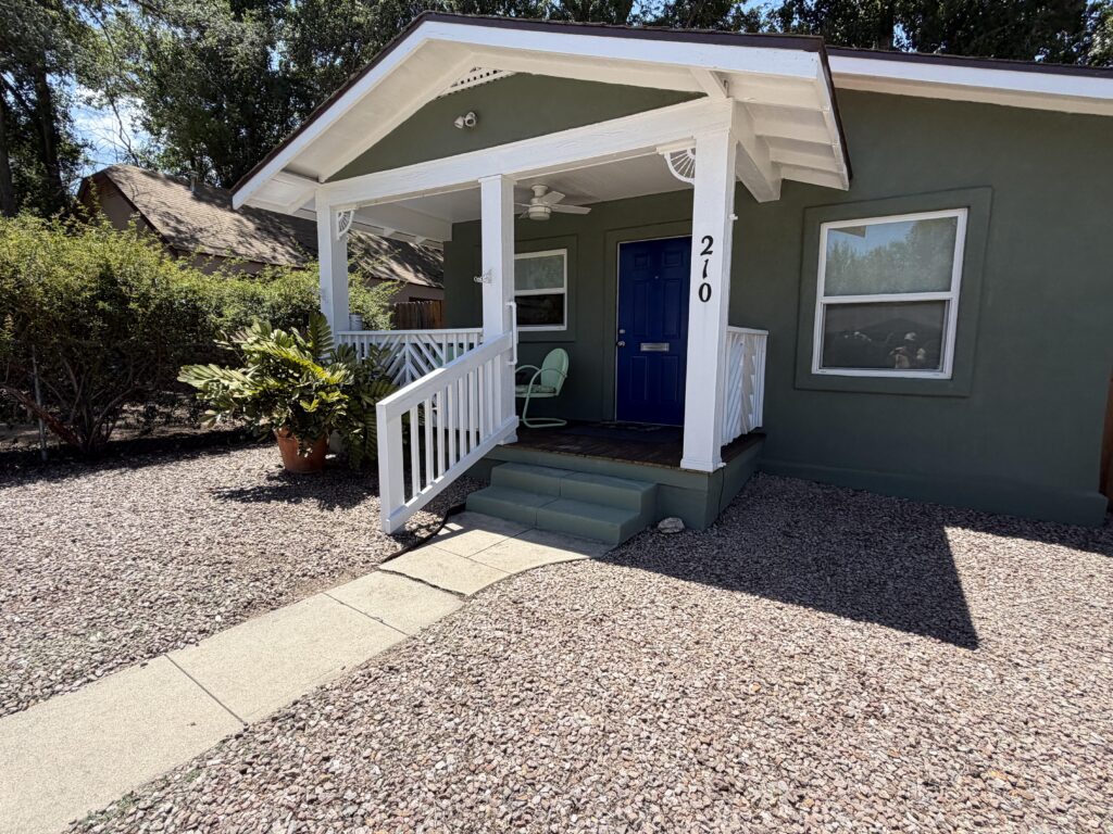 Wood Handrail Installation in Prescott — yavapai county