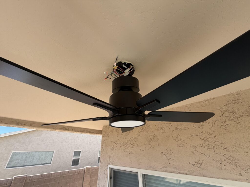 Ceiling Fan and Lighting Installation in Prescott Valley — ceiling fan installation