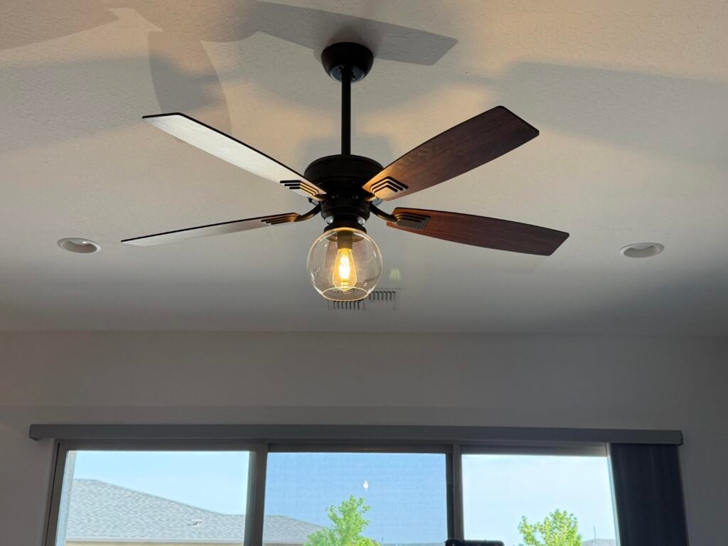 Ceiling Fan and Lighting Installation in Prescott Valley — patio light replacement
