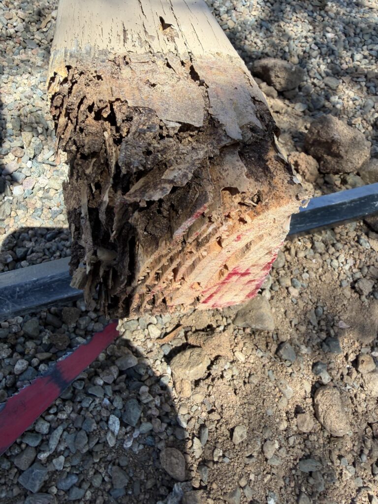 Mailbox Post Replacement in Prescott — Granite Oaks